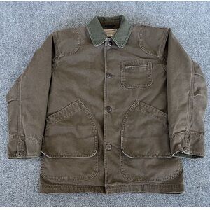 L.L. Bean Mens S VTG Field Chore Jacket - Flannel Lined